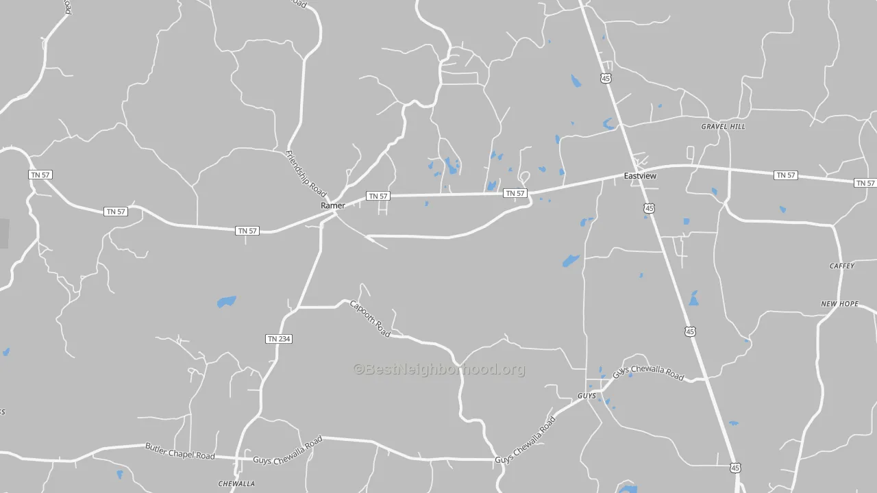 Transit Grade map of 38367, TN