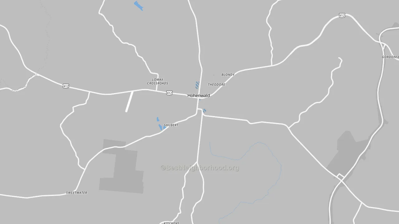 Transit Grade map of 38462, TN