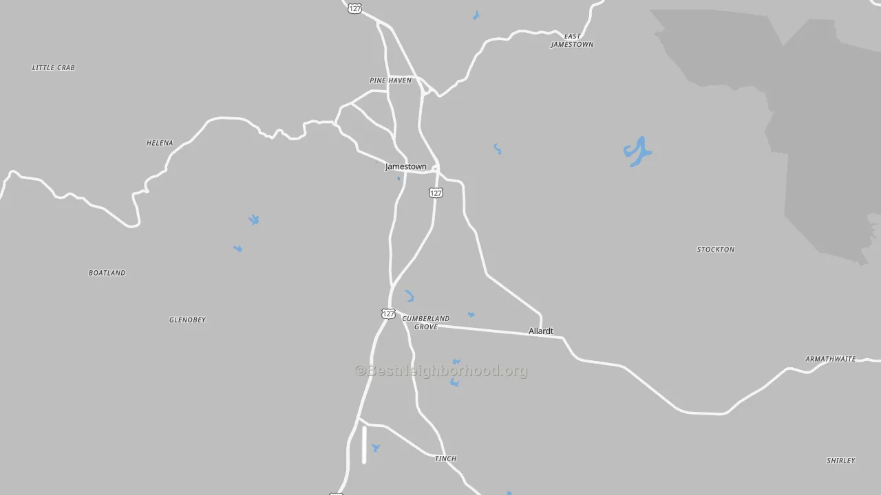 Transit Grade map of 38556, TN