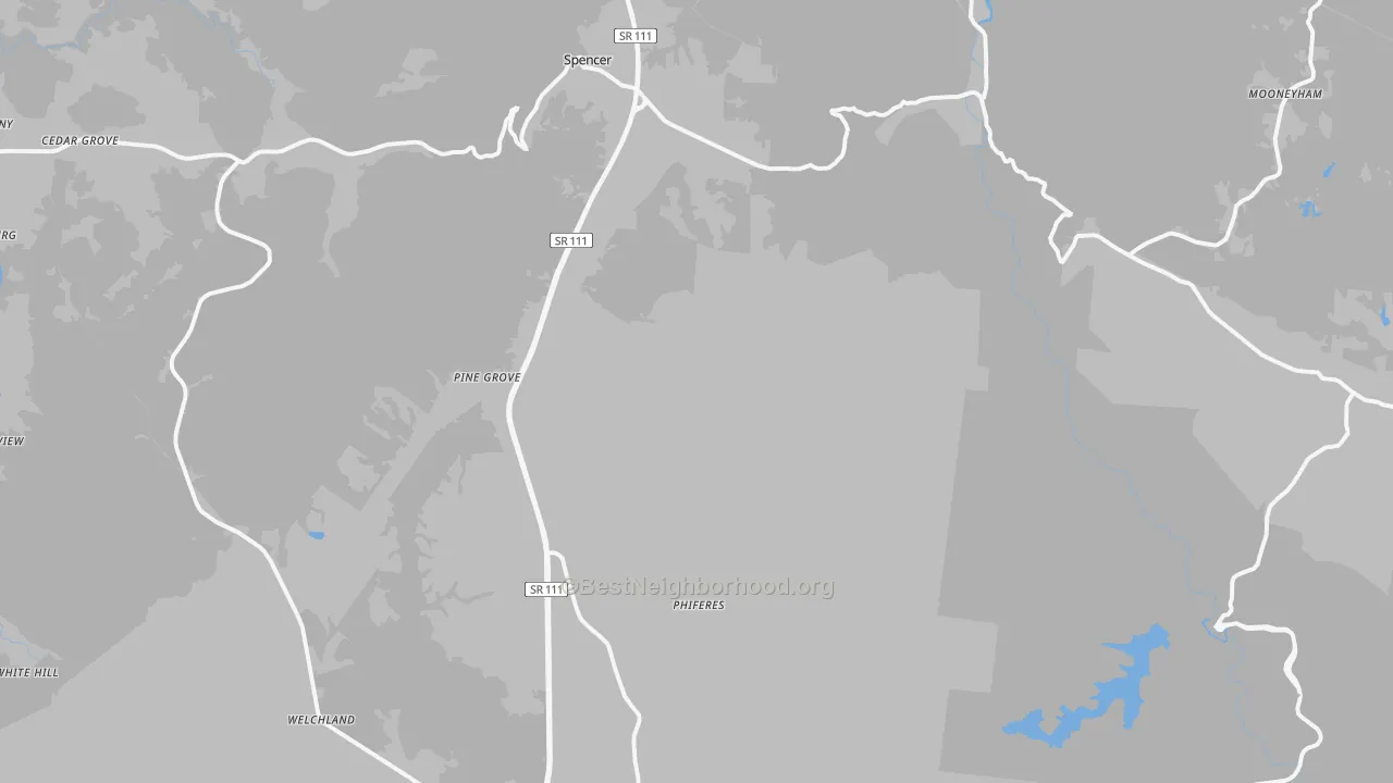 Transit Grade map of 38585, TN