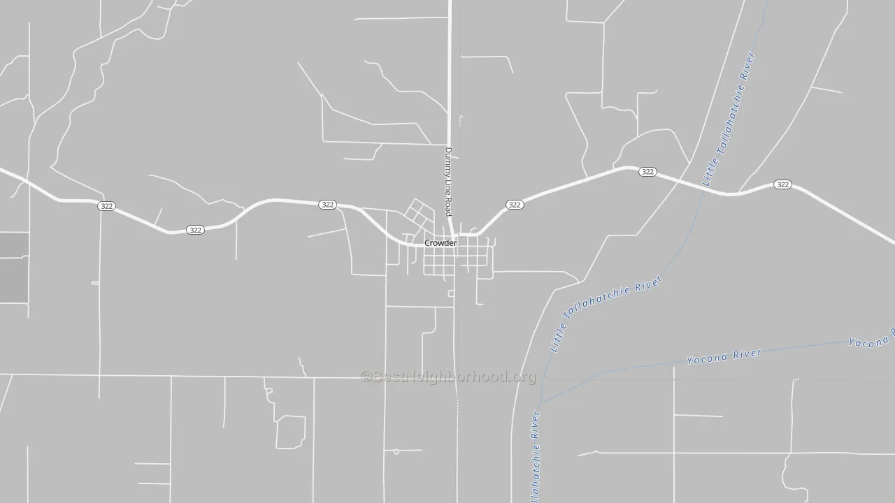Transit Grade map of 38622, MS