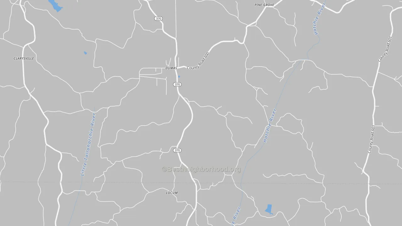 Transit Grade map of 38625, MS