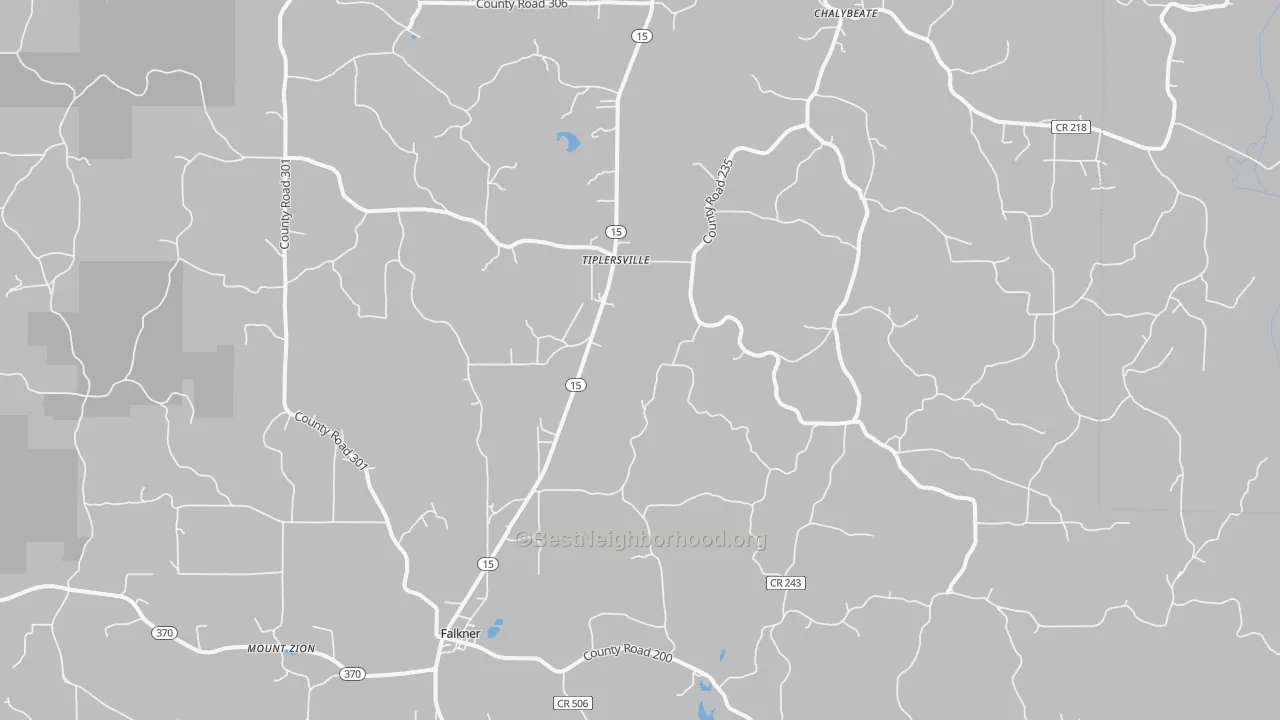 Transit Grade map of 38674, MS