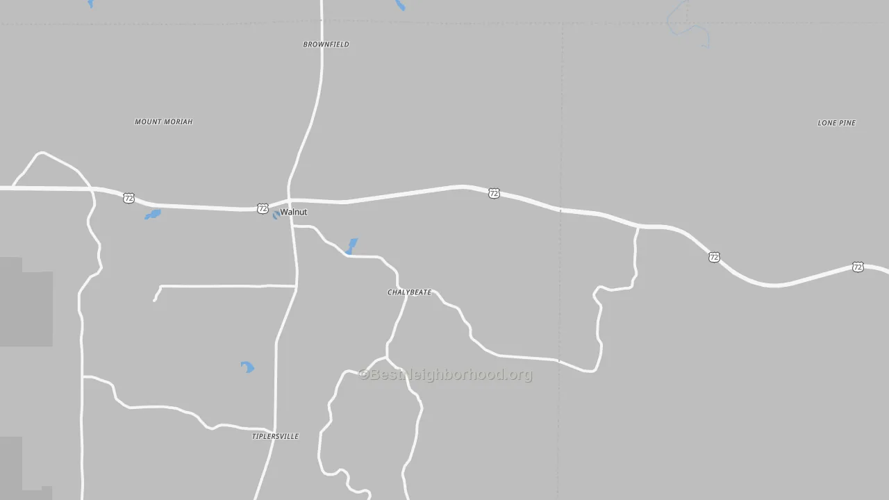 Transit Grade map of 38683, MS