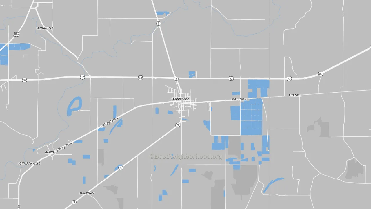Transit Grade map of 38761, MS