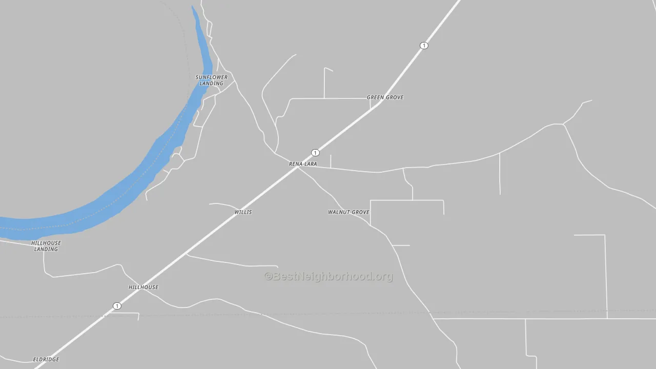 Transit Grade map of 38767, MS