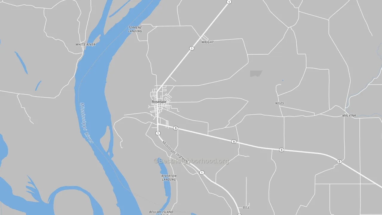 Transit Grade map of 38769, MS