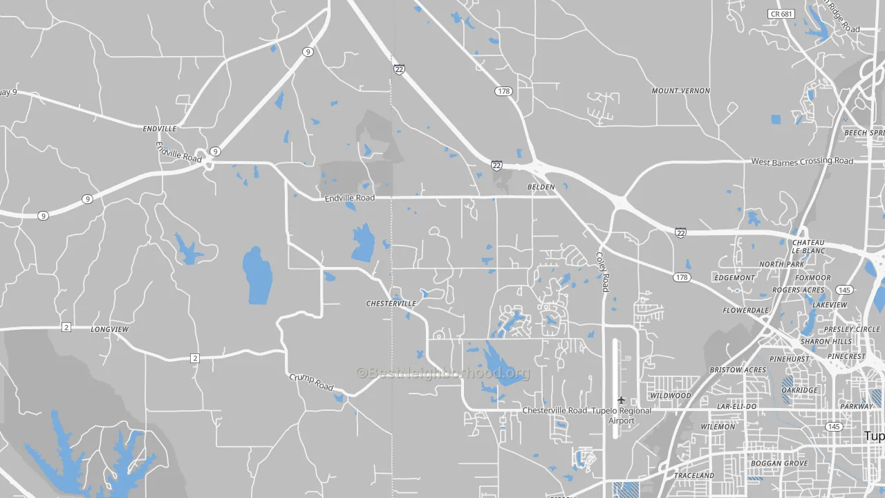 Transit Grade map of 38826, MS