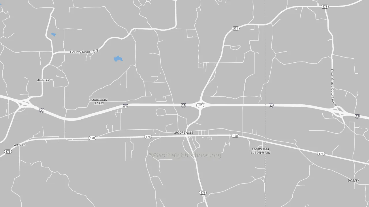 Transit Grade map of 38857, MS