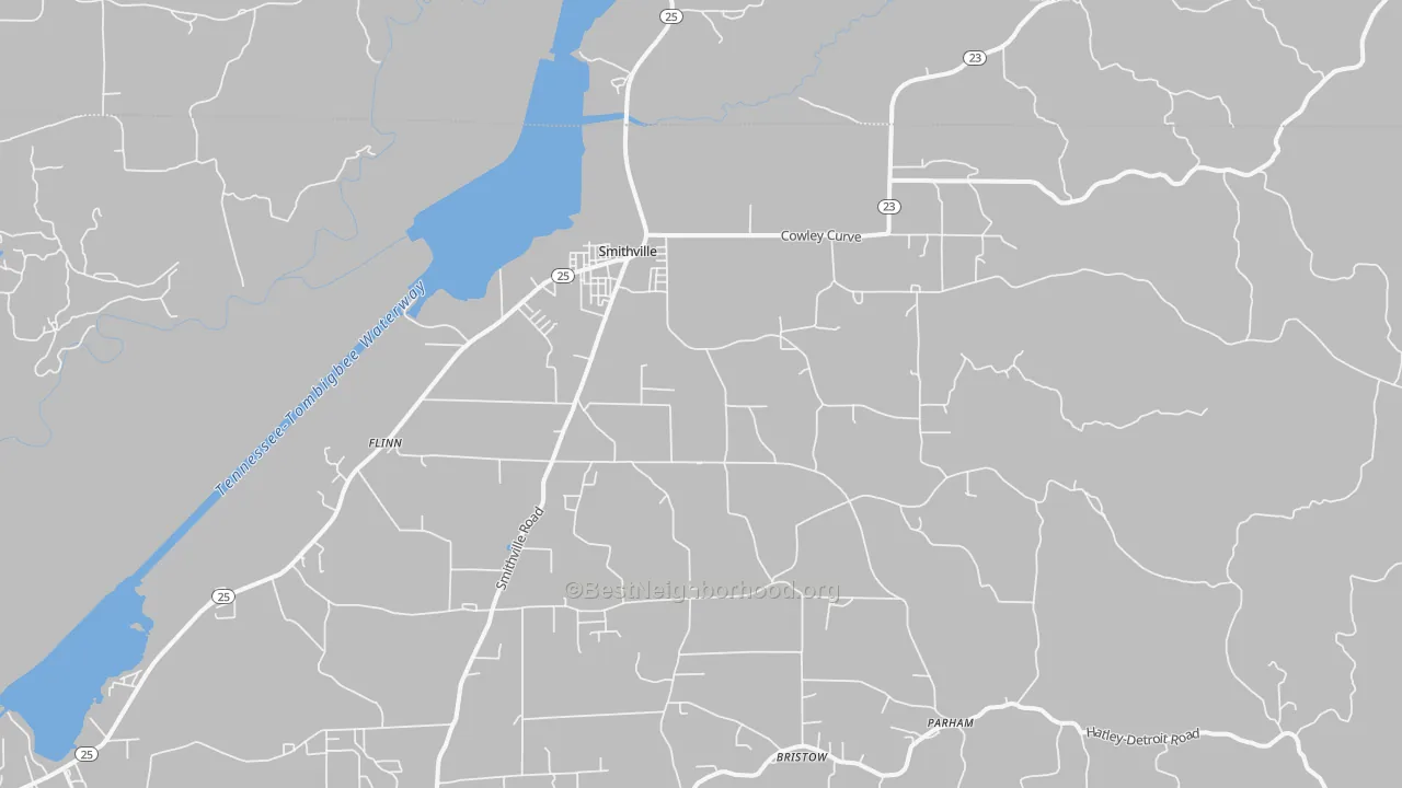 Transit Grade map of 38870, MS