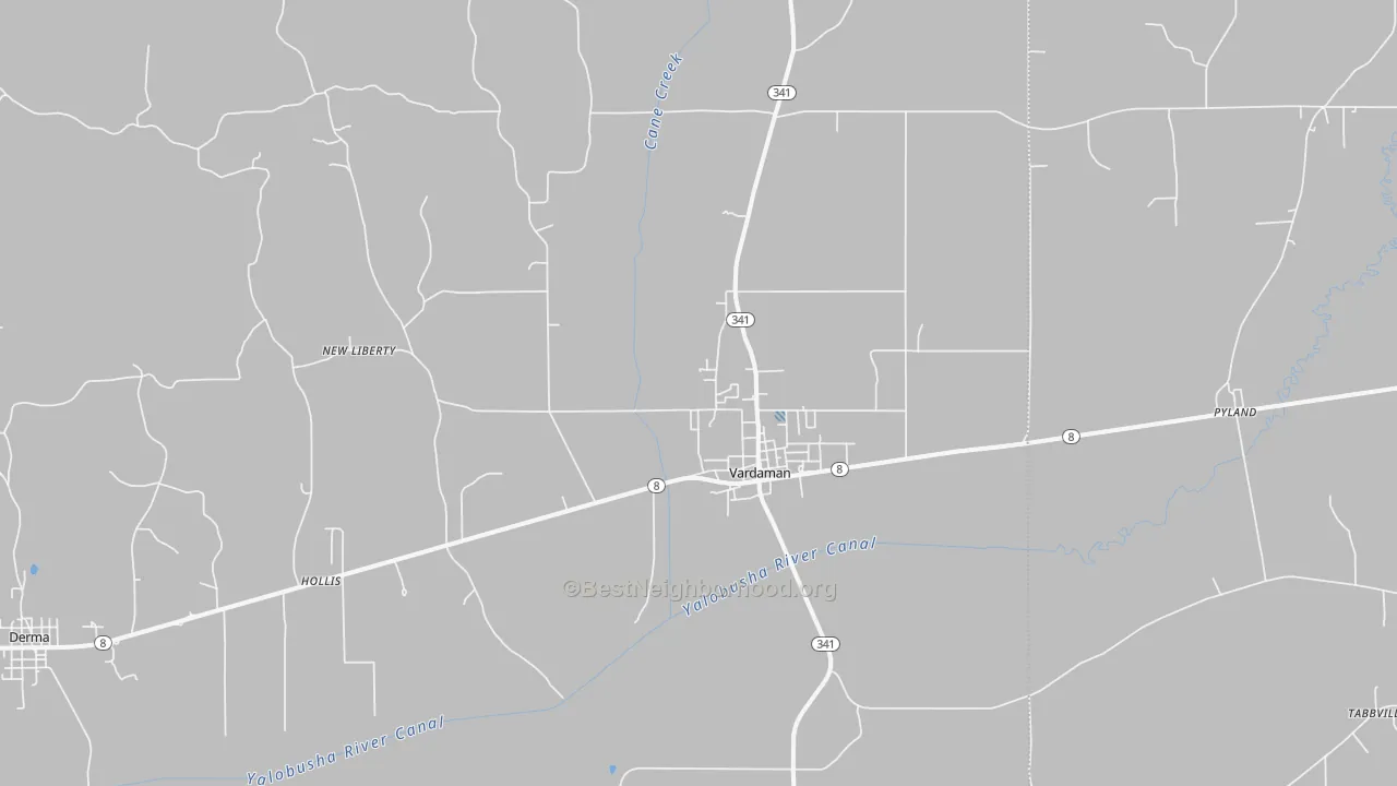 Transit Grade map of 38878, MS