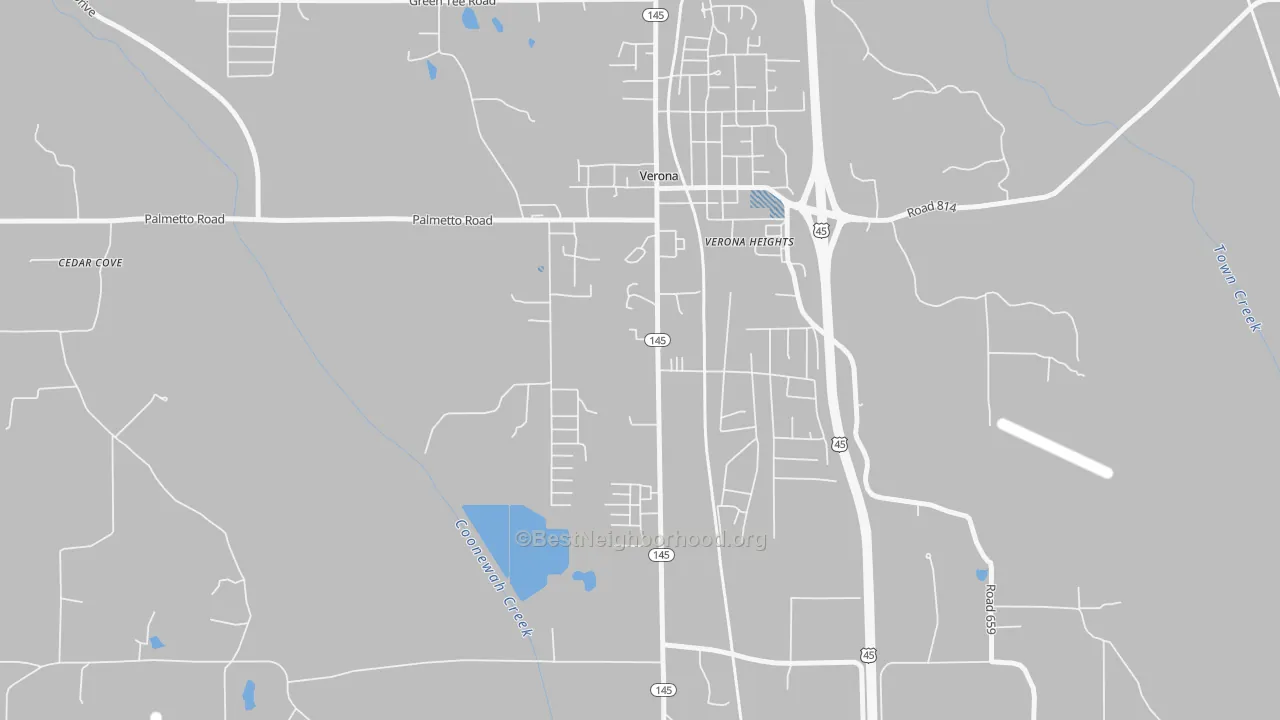Transit Grade map of 38879, MS