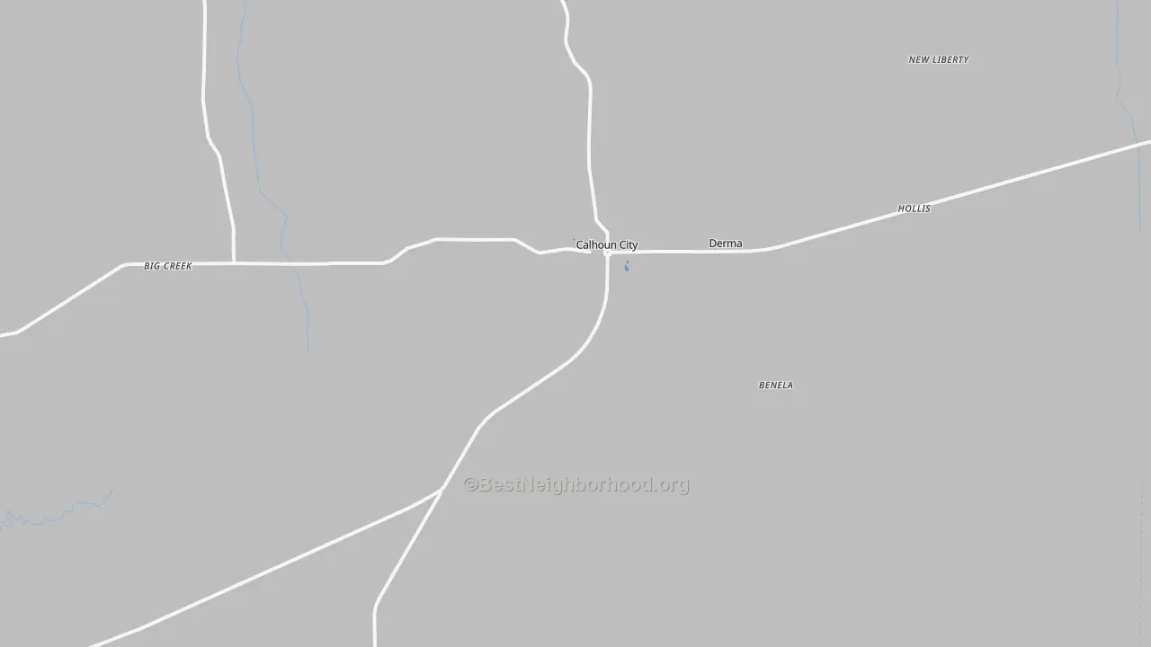 Transit Grade map of 38916, MS