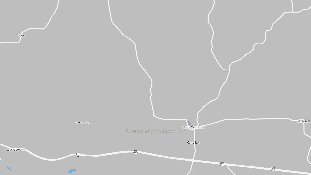 Transit Grade map of 38917, MS