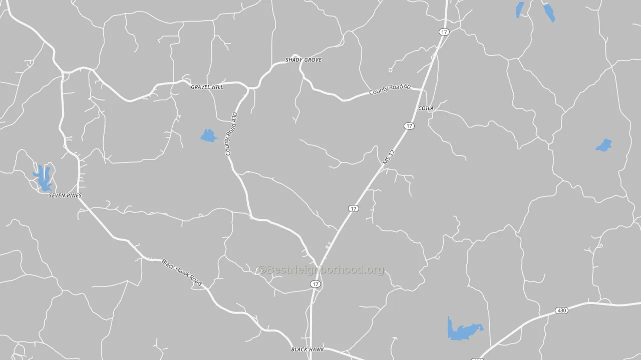 Transit Grade map of 38923, MS