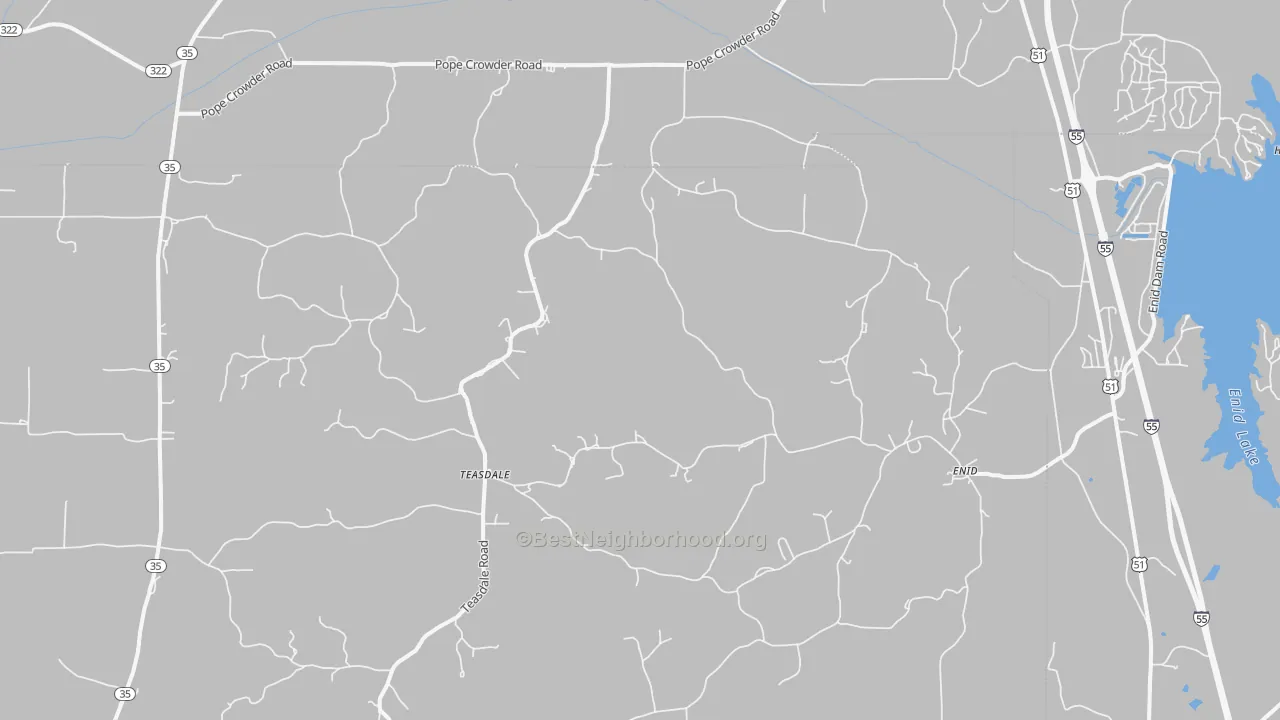 Transit Grade map of 38927, MS