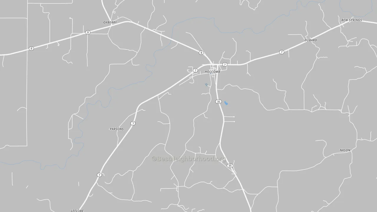 Transit Grade map of 38940, MS