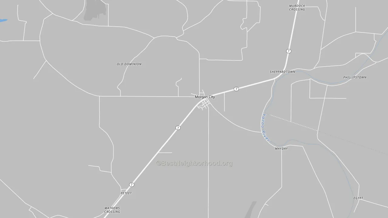 Transit Grade map of 38946, MS