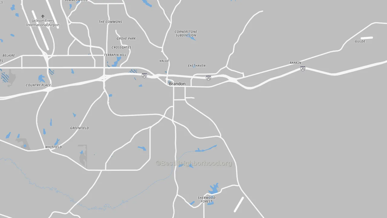 Transit Grade map of 39042, MS