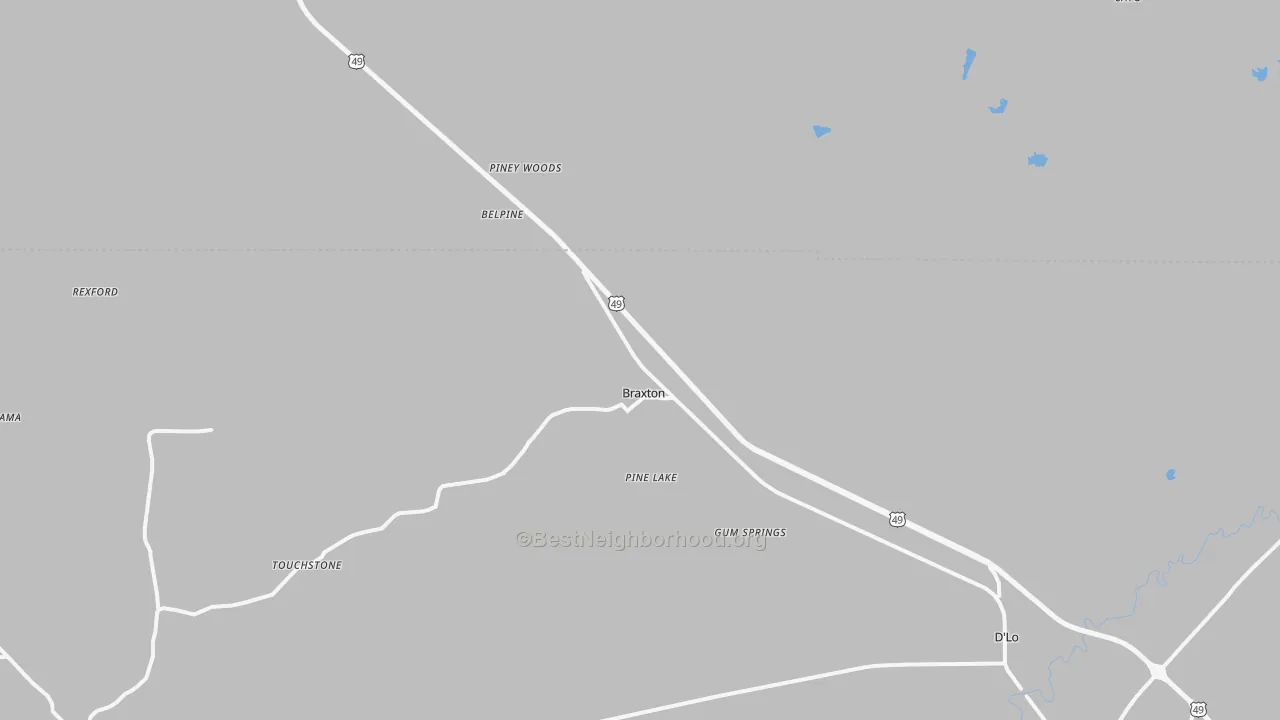 Transit Grade map of 39044, MS