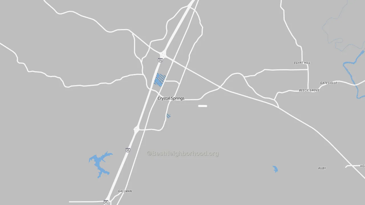 Transit Grade map of 39059, MS