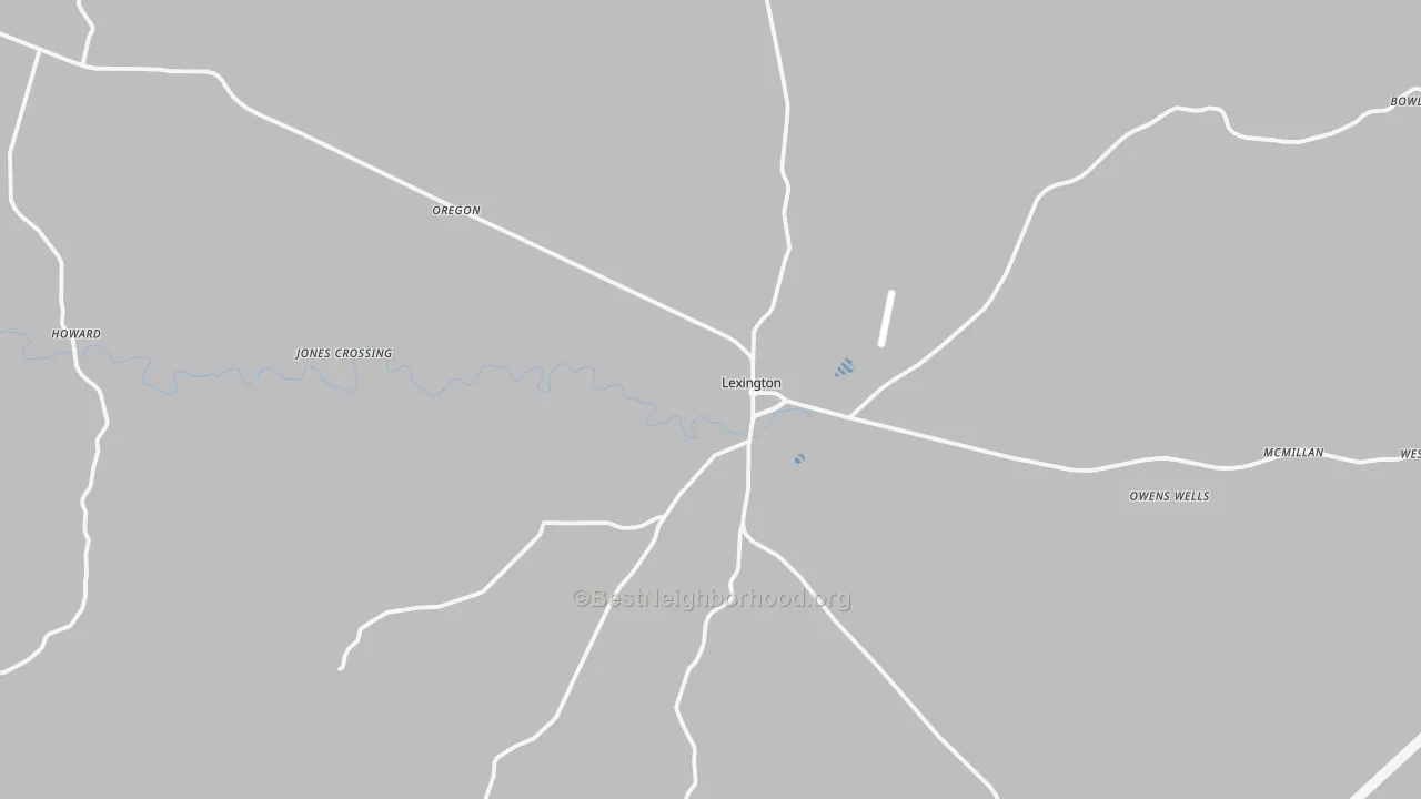 Transit Grade map of 39095, MS