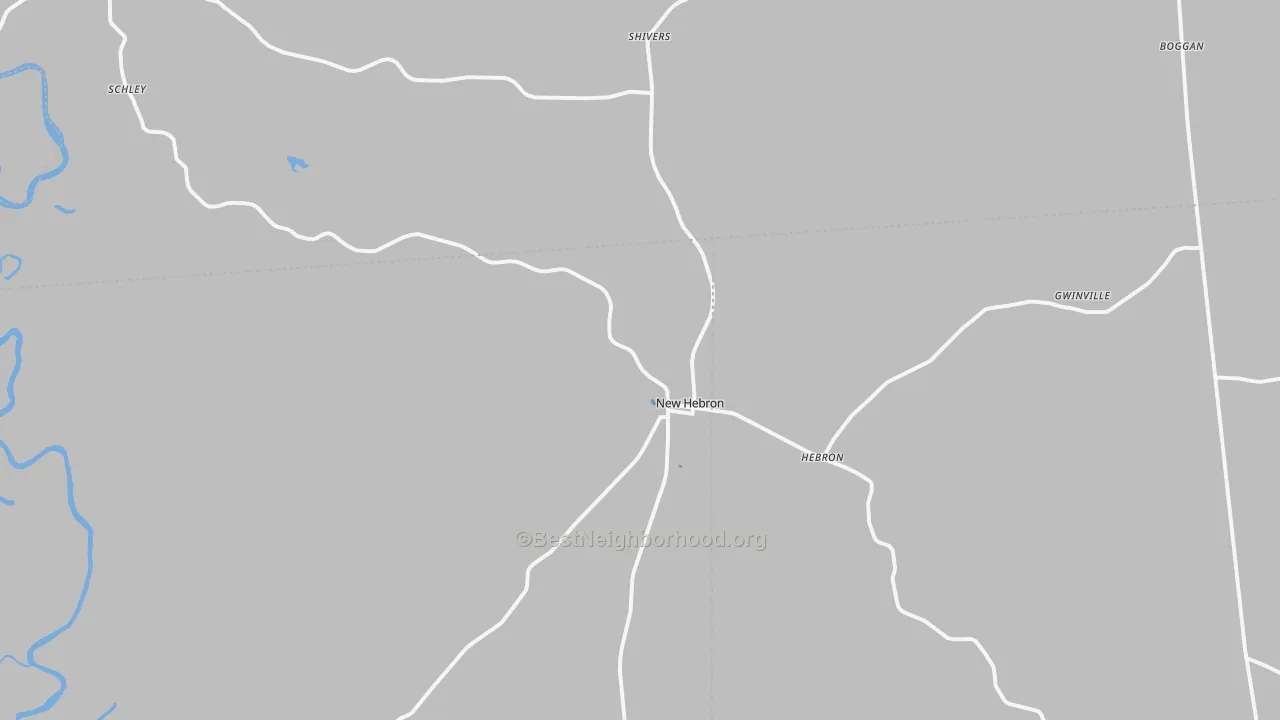 Transit Grade map of 39140, MS