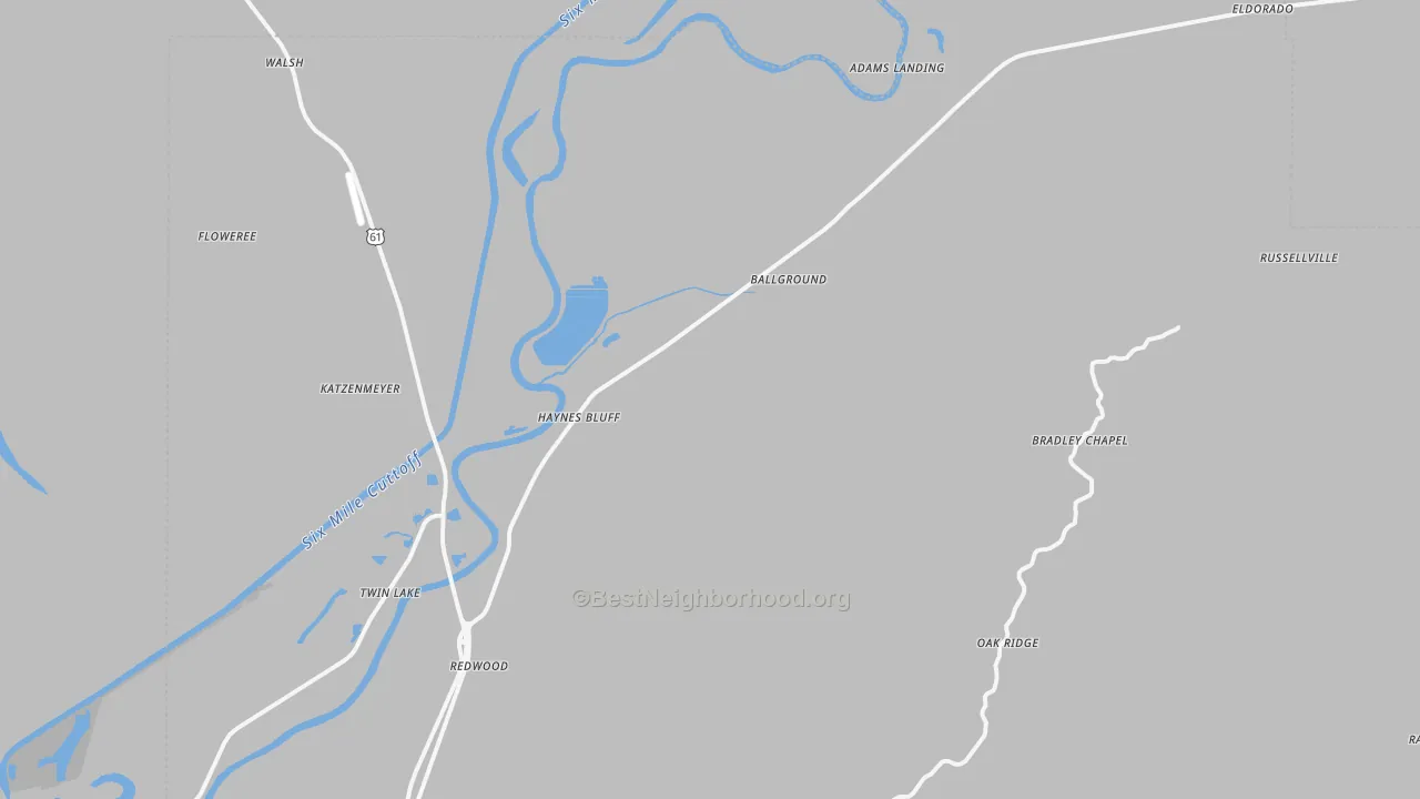 Transit Grade map of 39156, MS