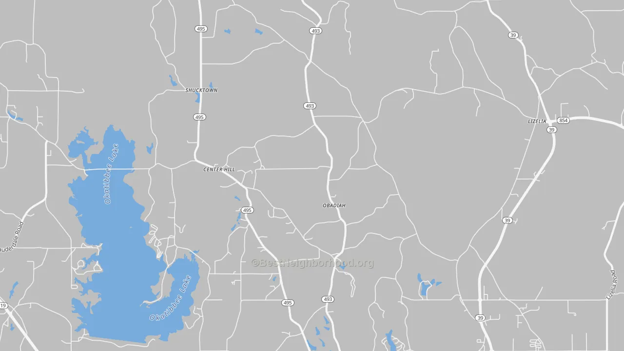 Transit Grade map of 39320, MS