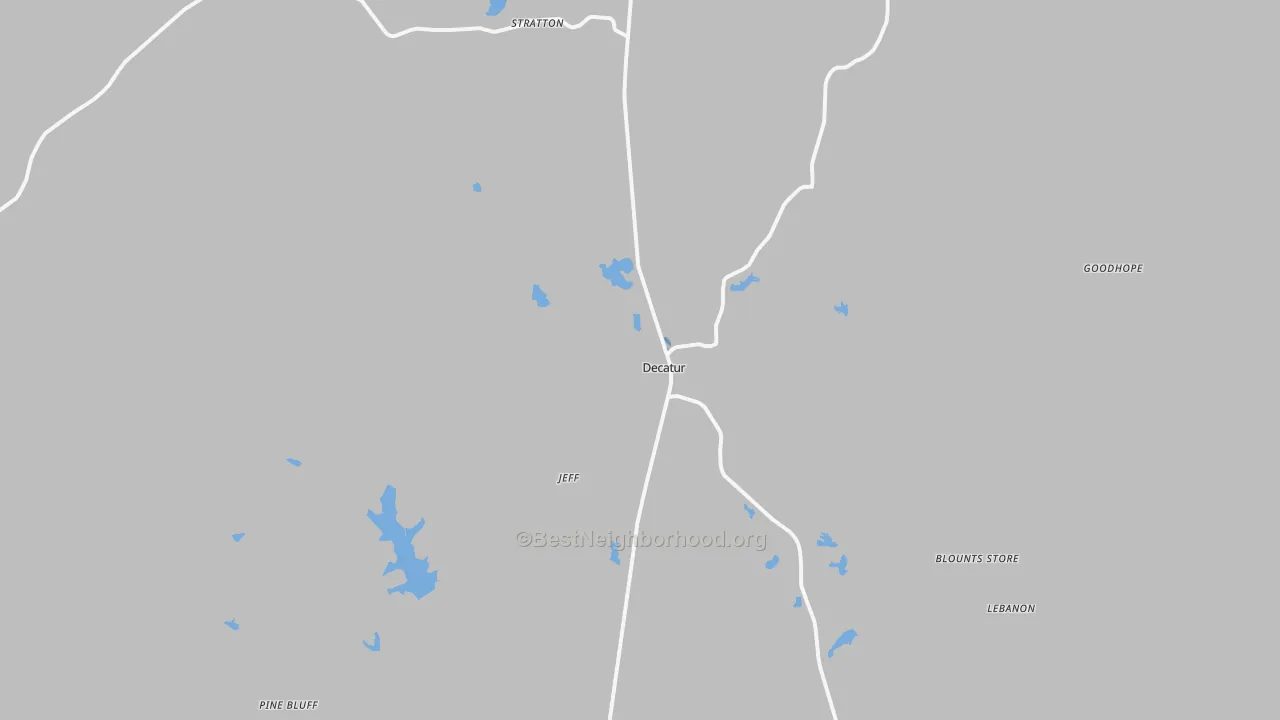 Transit Grade map of 39327, MS