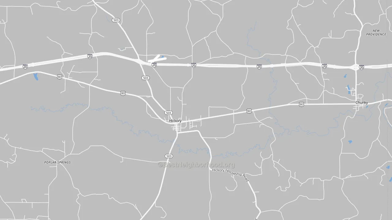 Transit Grade map of 39332, MS