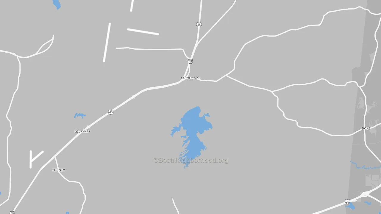 Transit Grade map of 39335, MS
