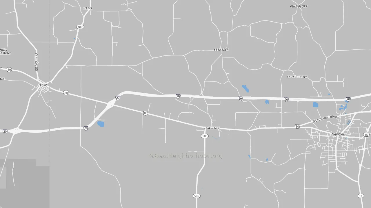 Transit Grade map of 39336, MS