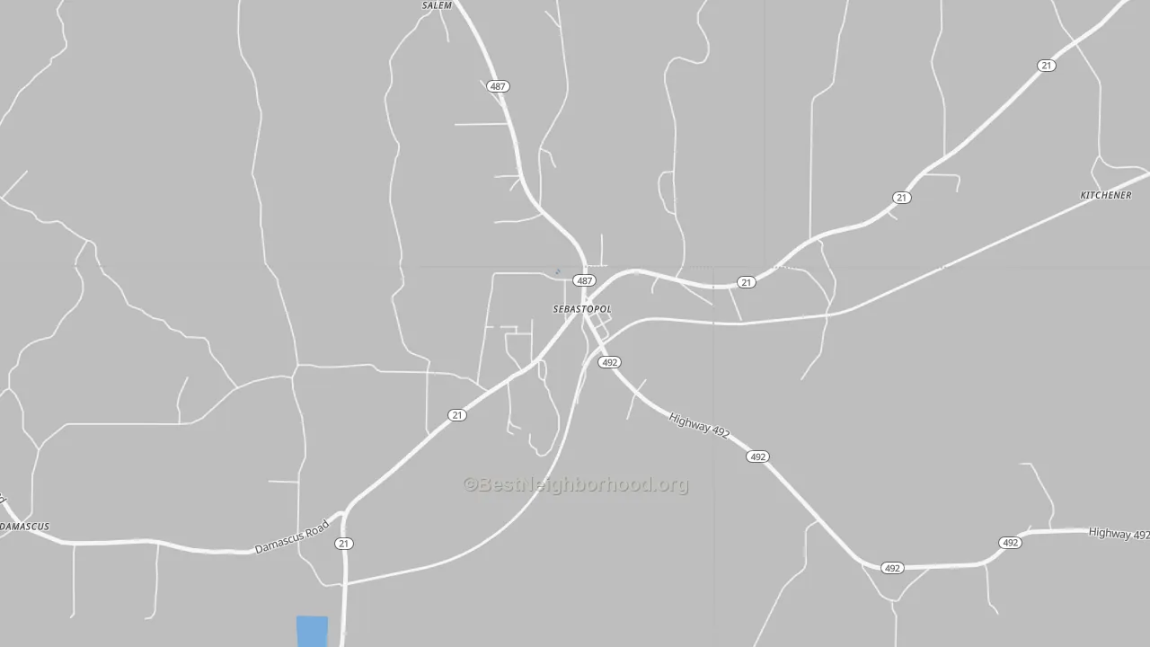 Transit Grade map of 39359, MS