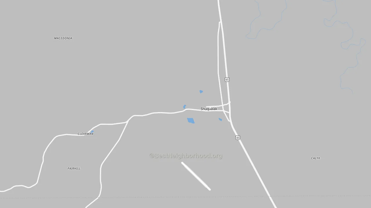 Transit Grade map of 39361, MS