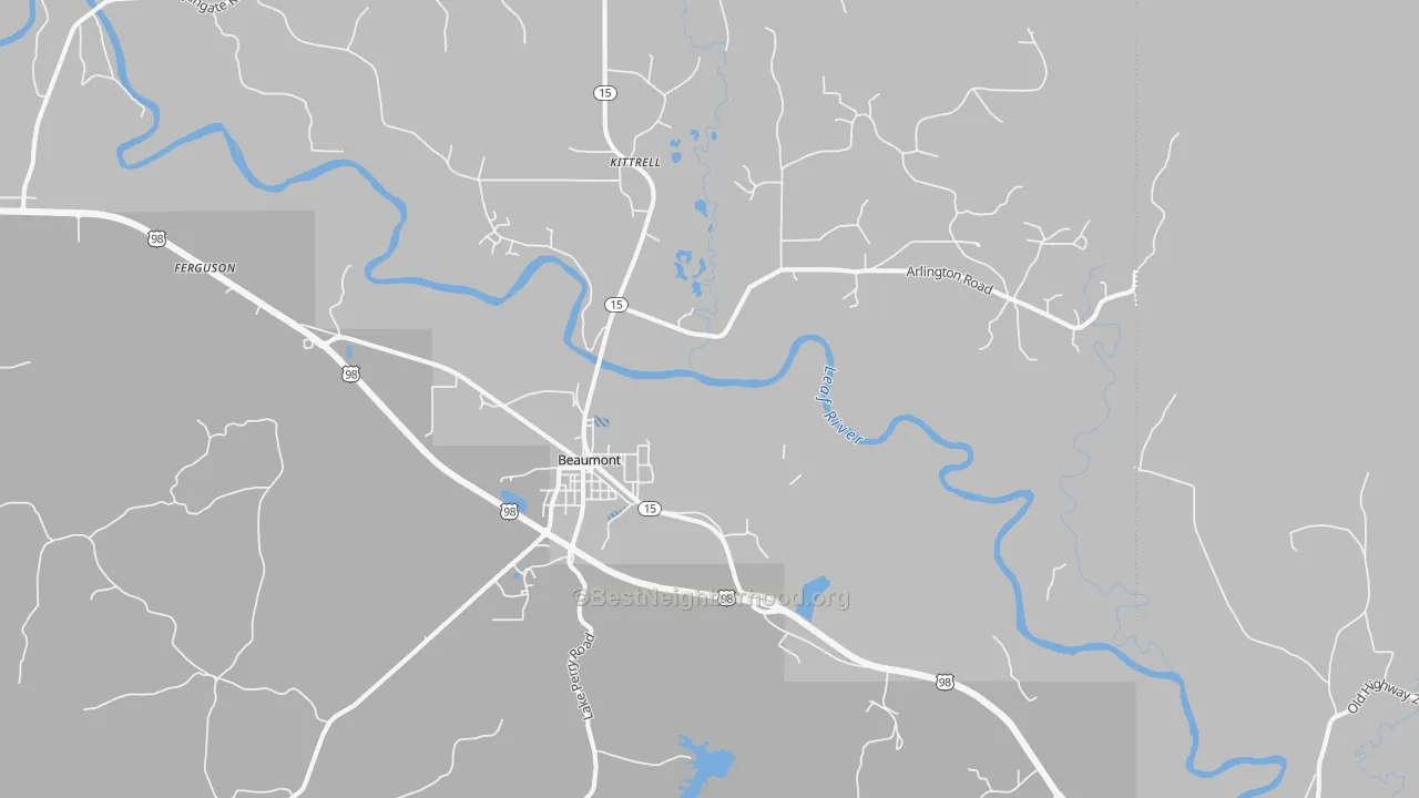 Transit Grade map of 39423, MS