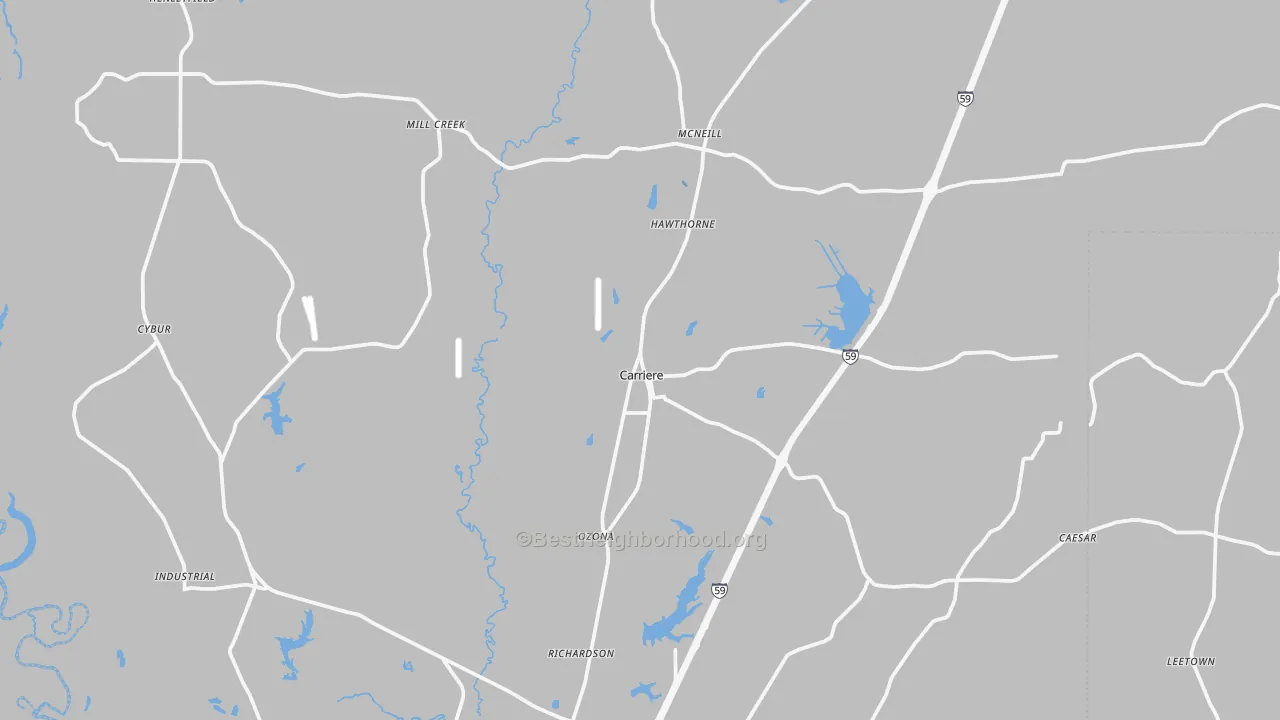 Transit Grade map of 39426, MS
