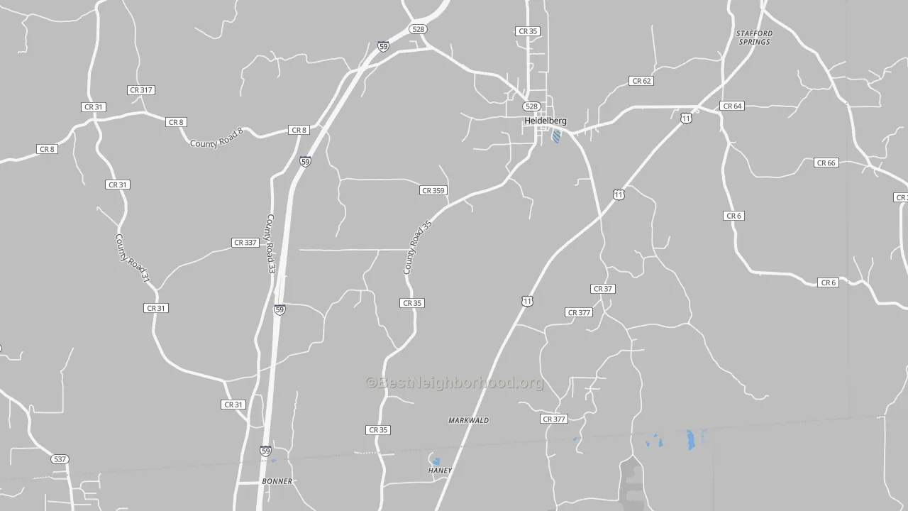 Transit Grade map of 39439, MS