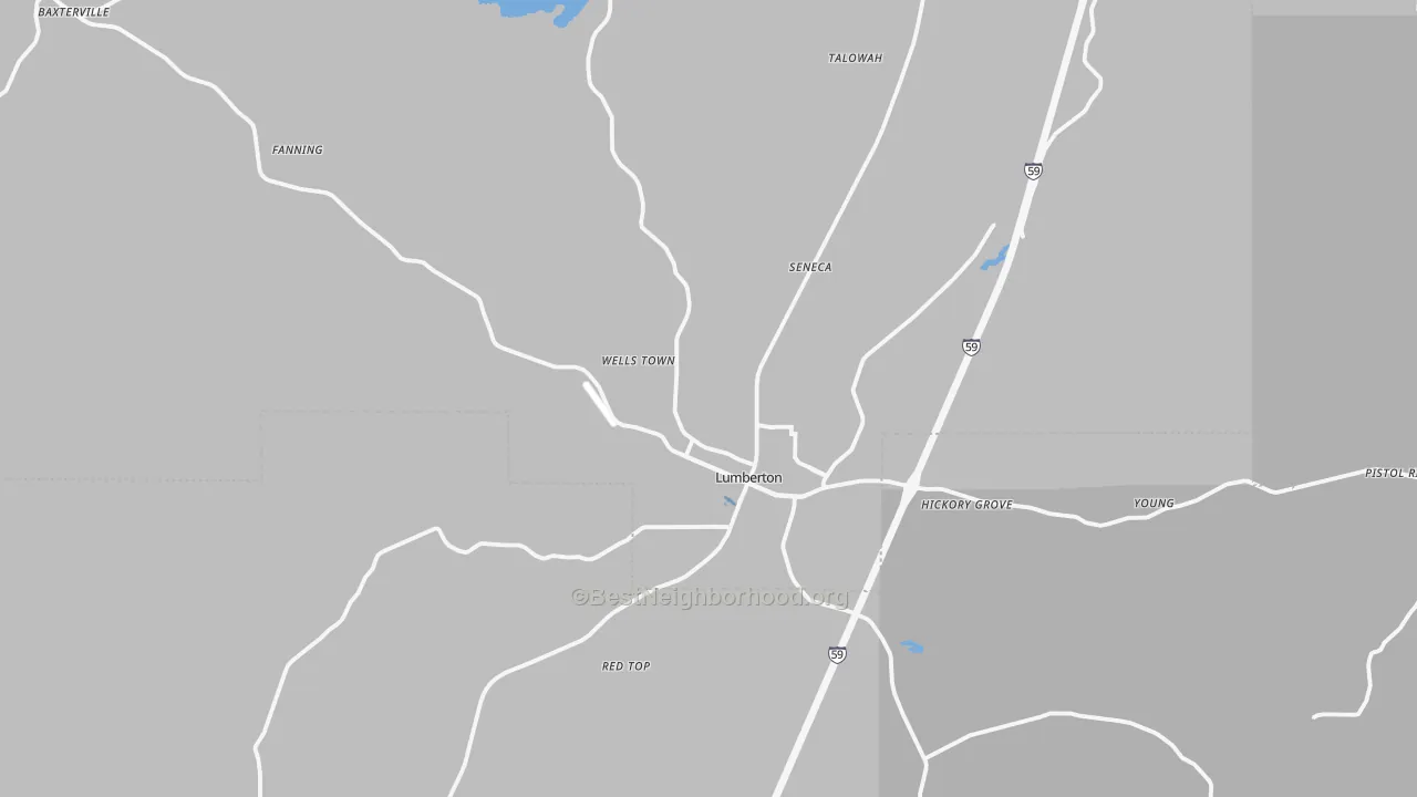 Transit Grade map of 39455, MS