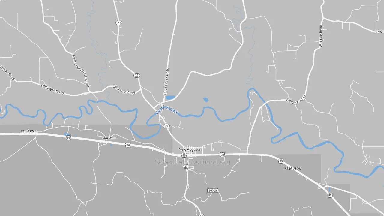 Transit Grade map of 39462, MS