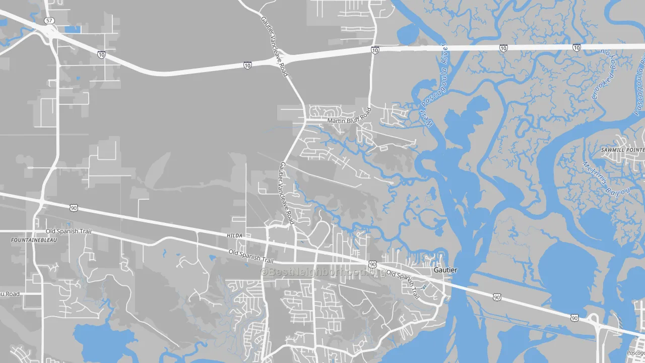 Transit Grade map of 39553, MS