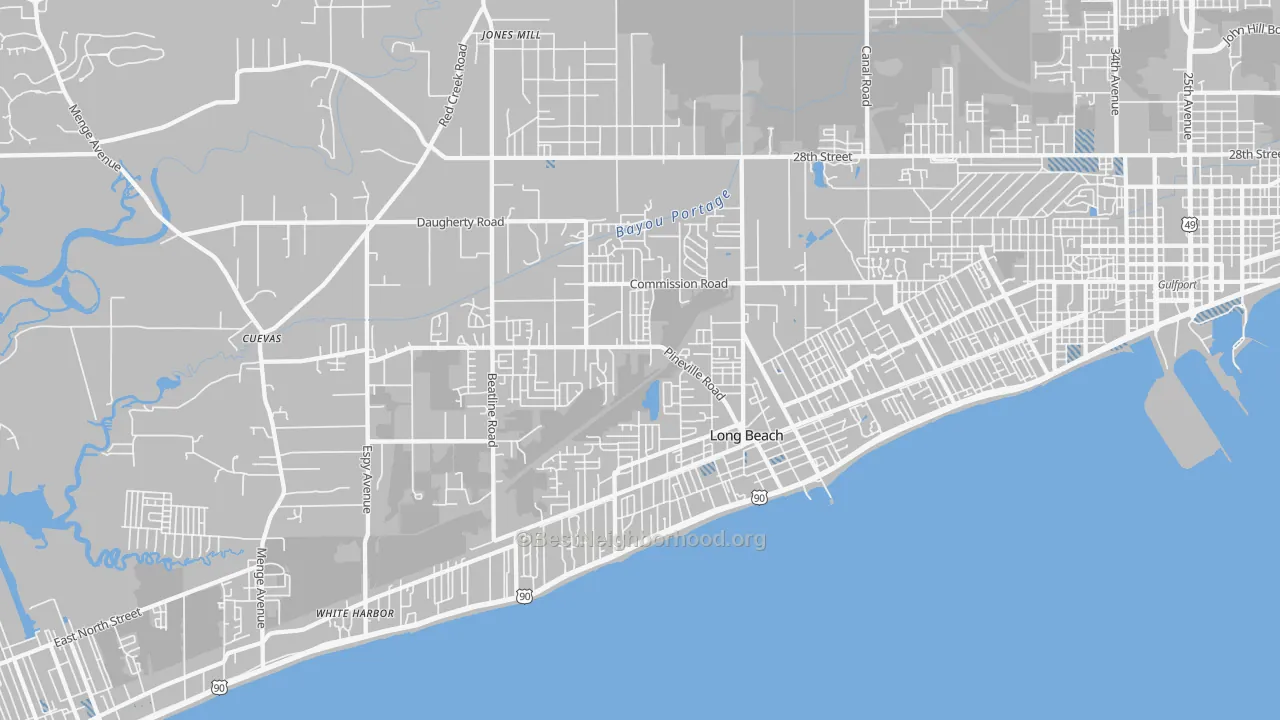 Transit Grade map of 39560, MS