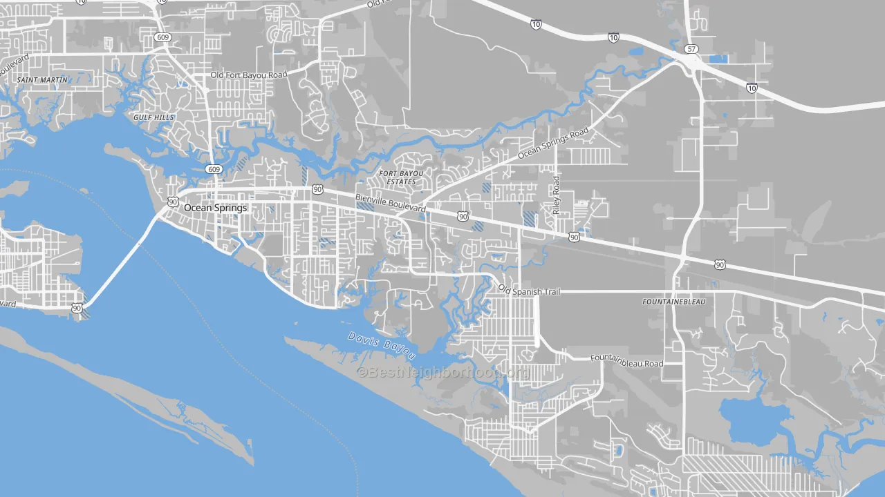 Transit Grade map of 39564, MS