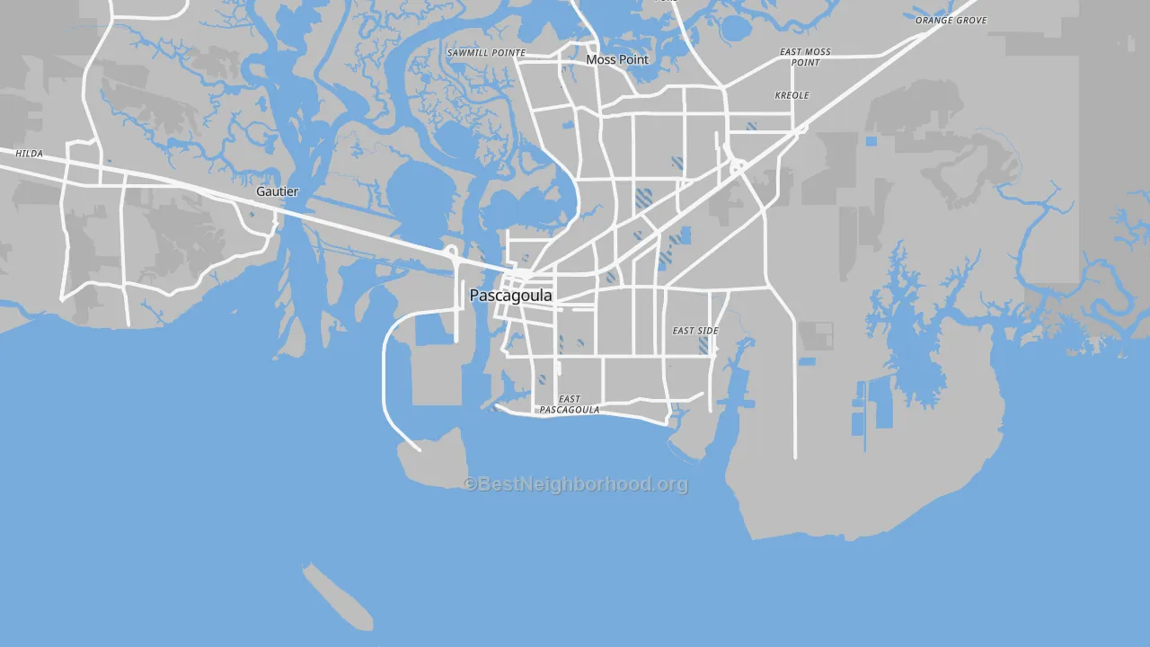 Transit Grade map of 39567, MS