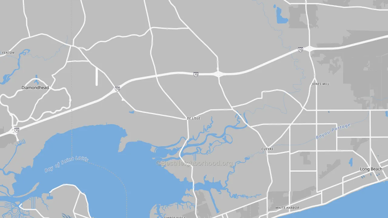 Transit Grade map of 39571, MS