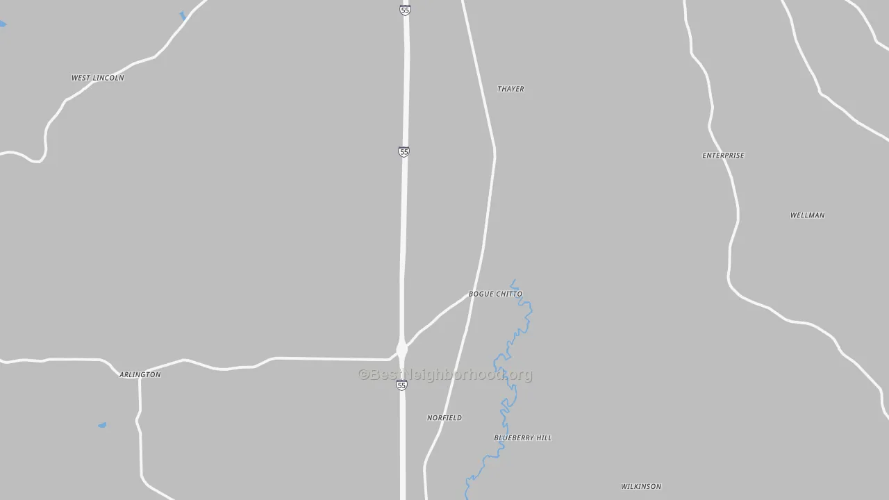 Transit Grade map of 39629, MS