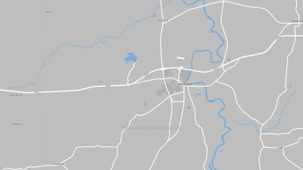 Transit Grade map of 39654, MS