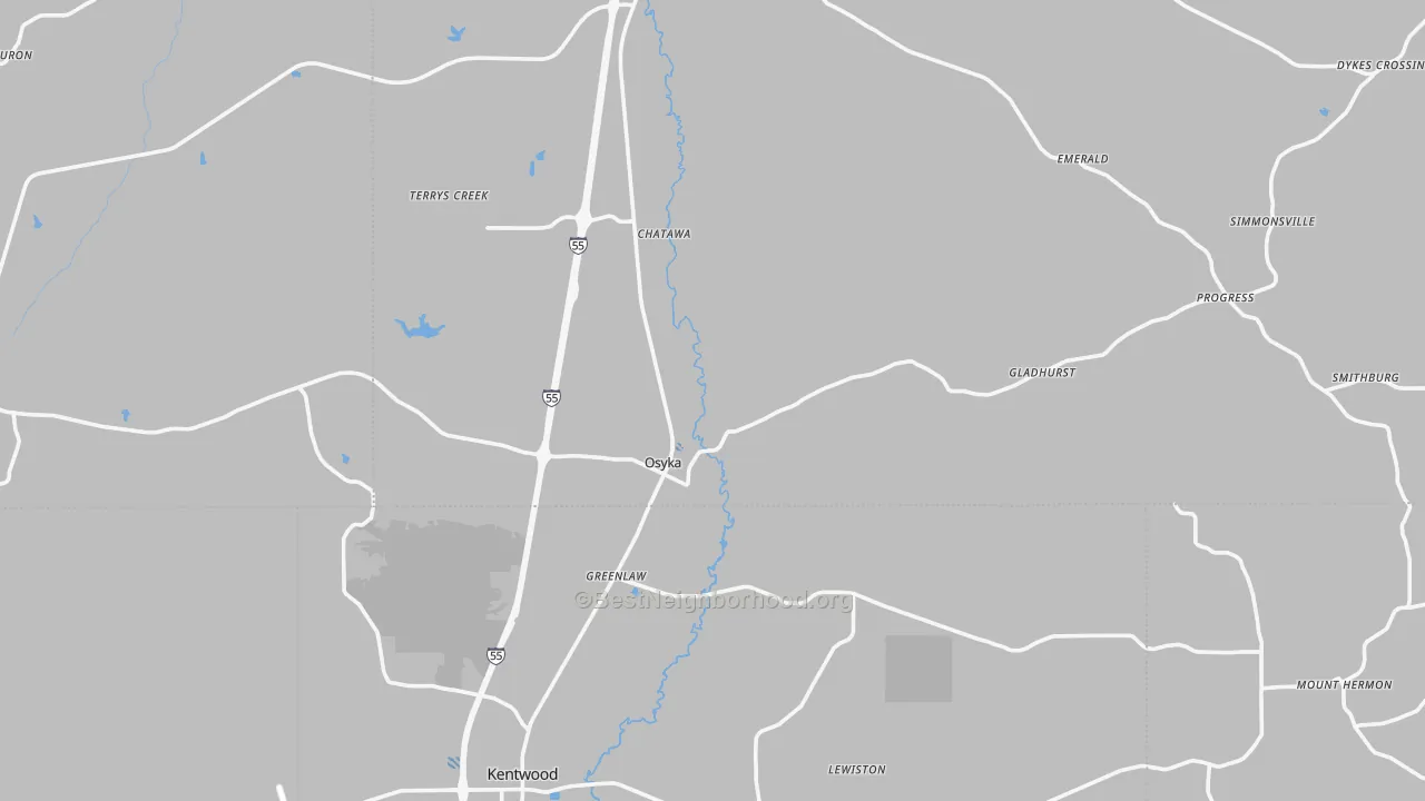 Transit Grade map of 39657, MS