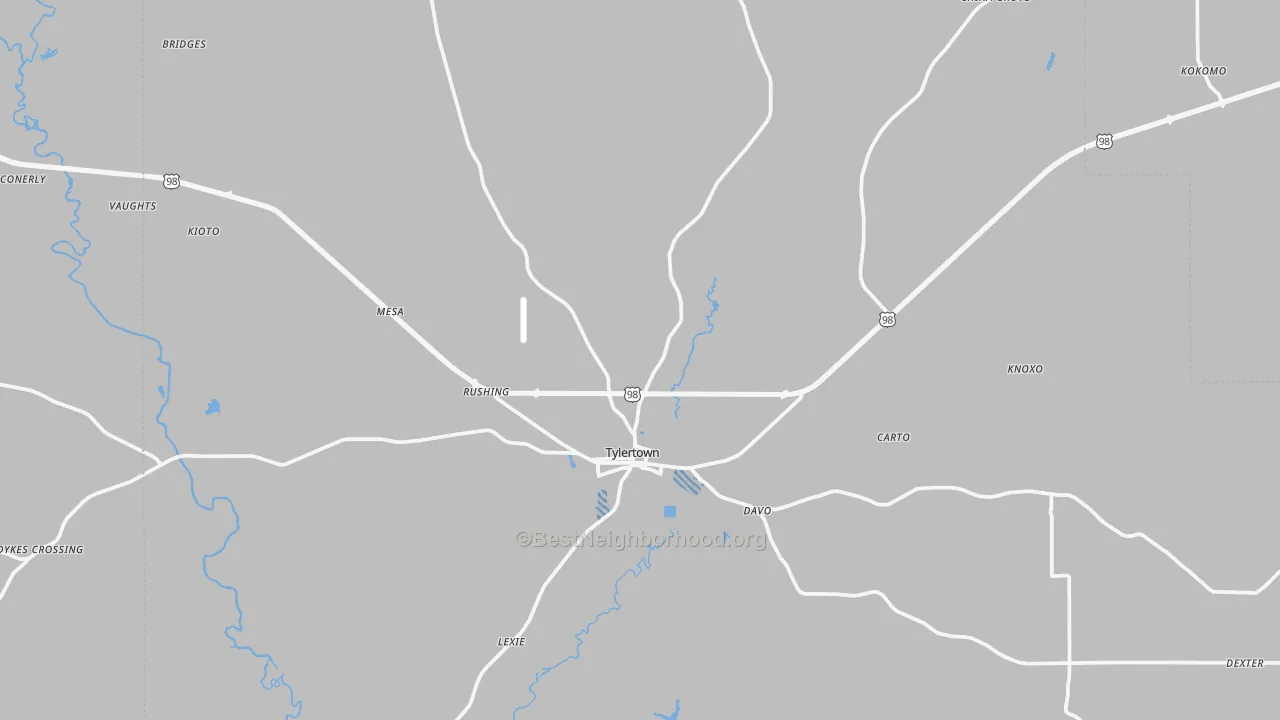 Transit Grade map of 39667, MS