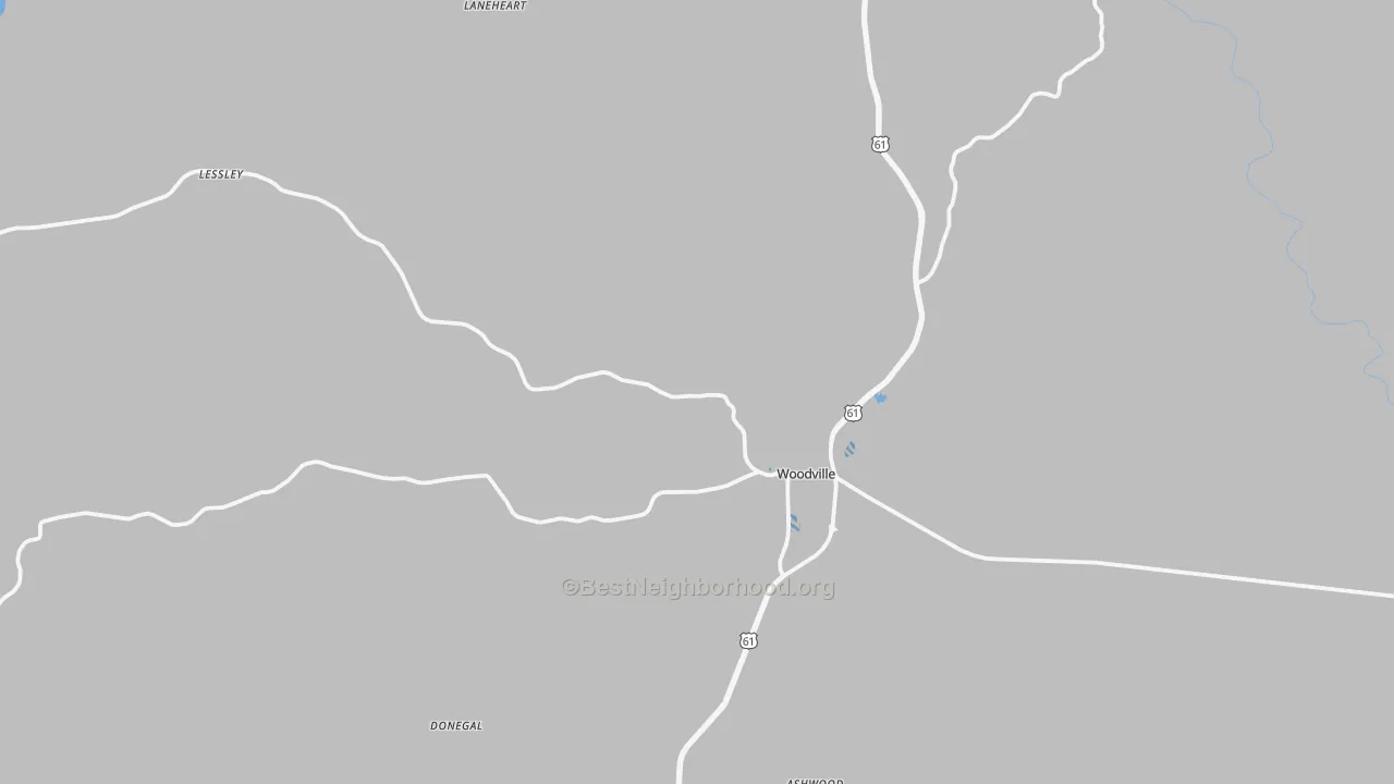 Transit Grade map of 39669, MS
